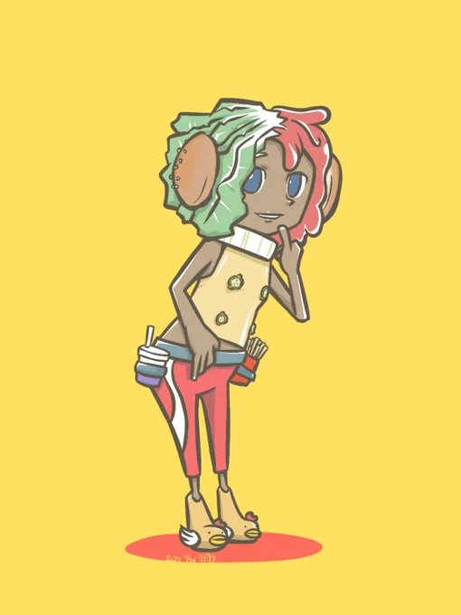 7月⑥ 7/19〜21 #先月描いた絵を晒そう #イラスト #Illustrations #絵柄が好みって人がいたらいいなぁ