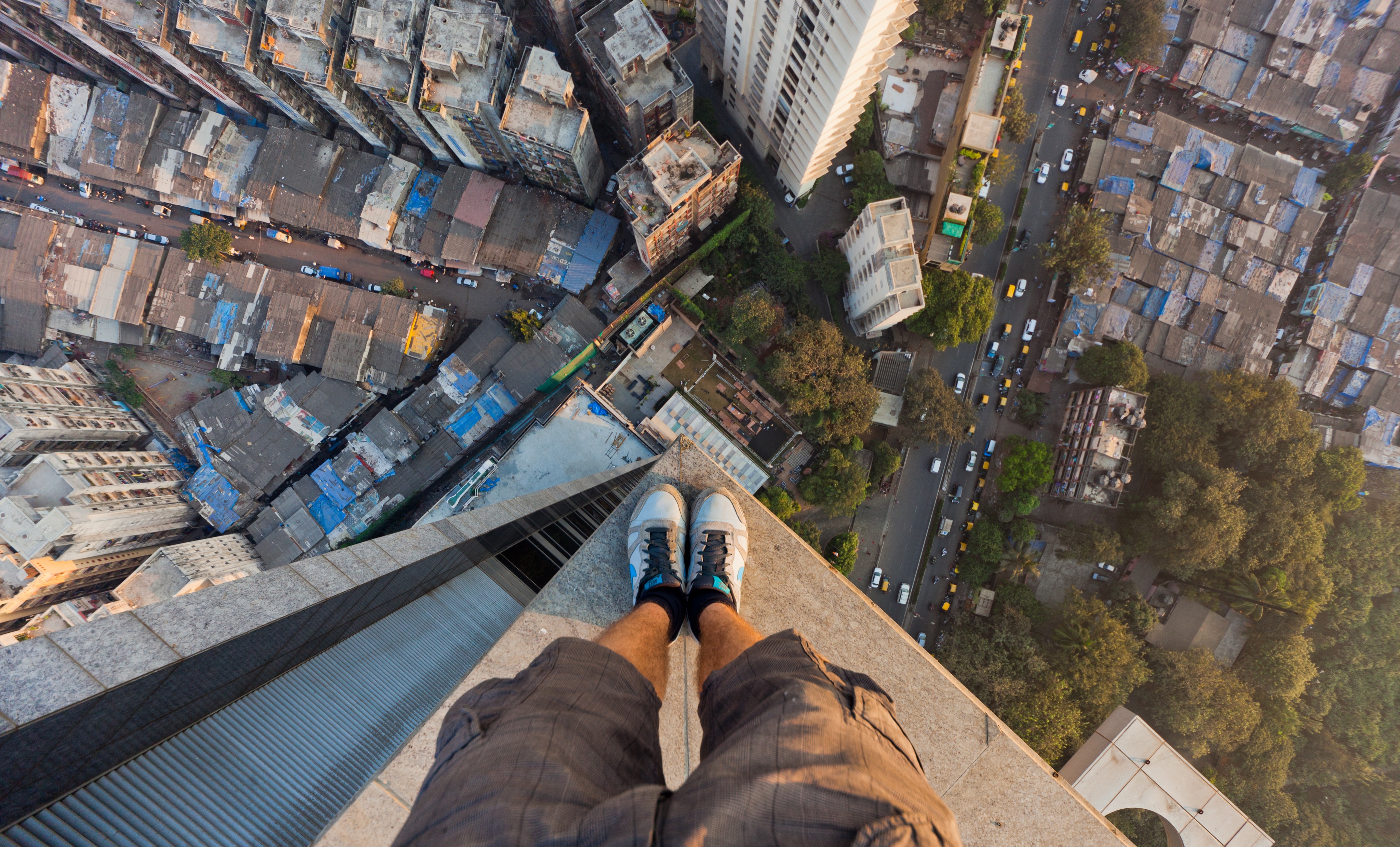 Вид с высокого здания