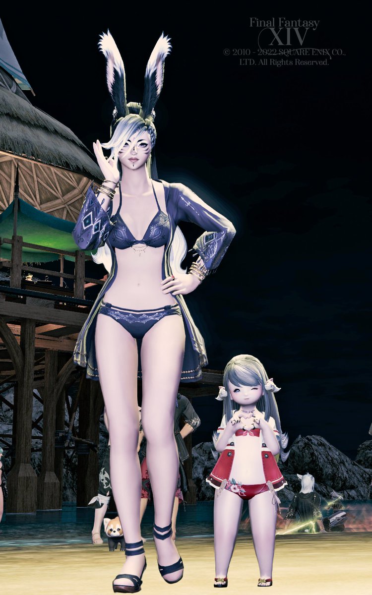 ChibiBlu's tweet photo. 15/19
#XIV_PICTCLIP #GPOSERS #EorzeaPhotos #おはララ #LaLaFell  #FFXIV #aurabeachbash
 #aetherartparty https://t.co/wTEB3WaTZT