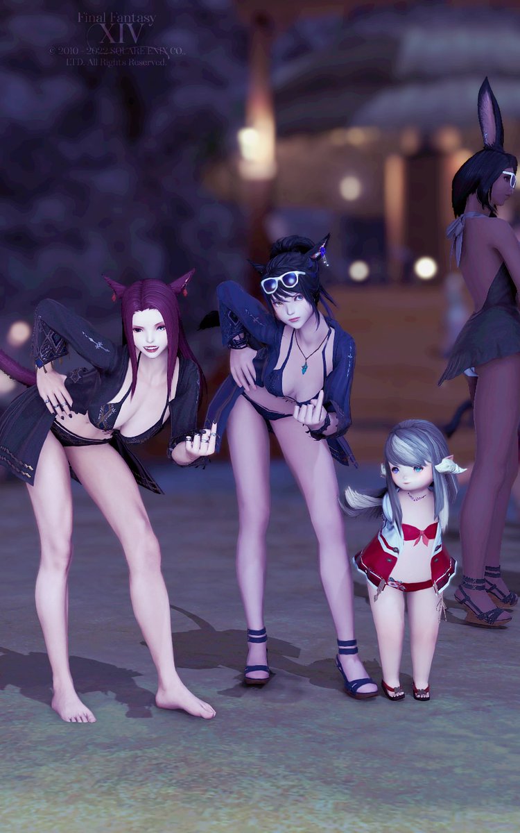 ChibiBlu's tweet photo. 16/19
#XIV_PICTCLIP #GPOSERS #EorzeaPhotos #おはララ #LaLaFell  #FFXIV #aurabeachbash
 #aetherartparty https://t.co/5QlA4iO3mV