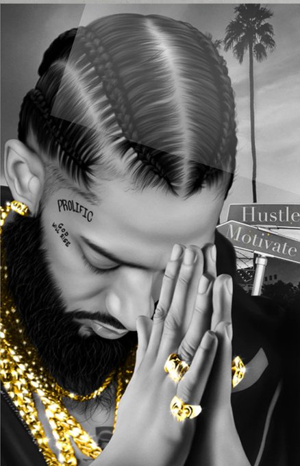 Happy Bornday King 👑!!! Rest In Power Nipsey Hussle 💯 ..❤️ and comment for a Real One https://t.co/d<a href="/tag/newprofilepic"class="tags"><span>#newprofilepic</span></a>