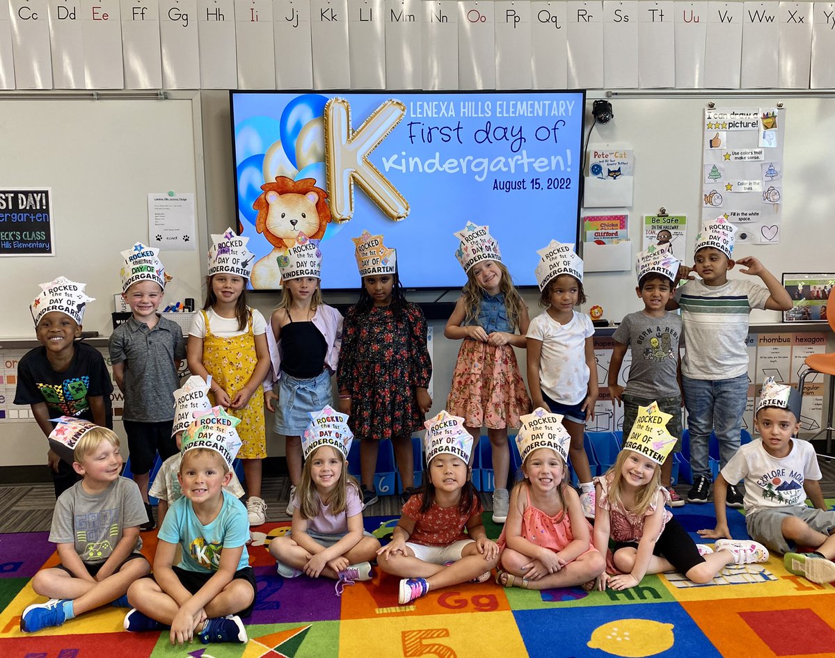 WeckSMSD's tweet image. #FirstDayofK