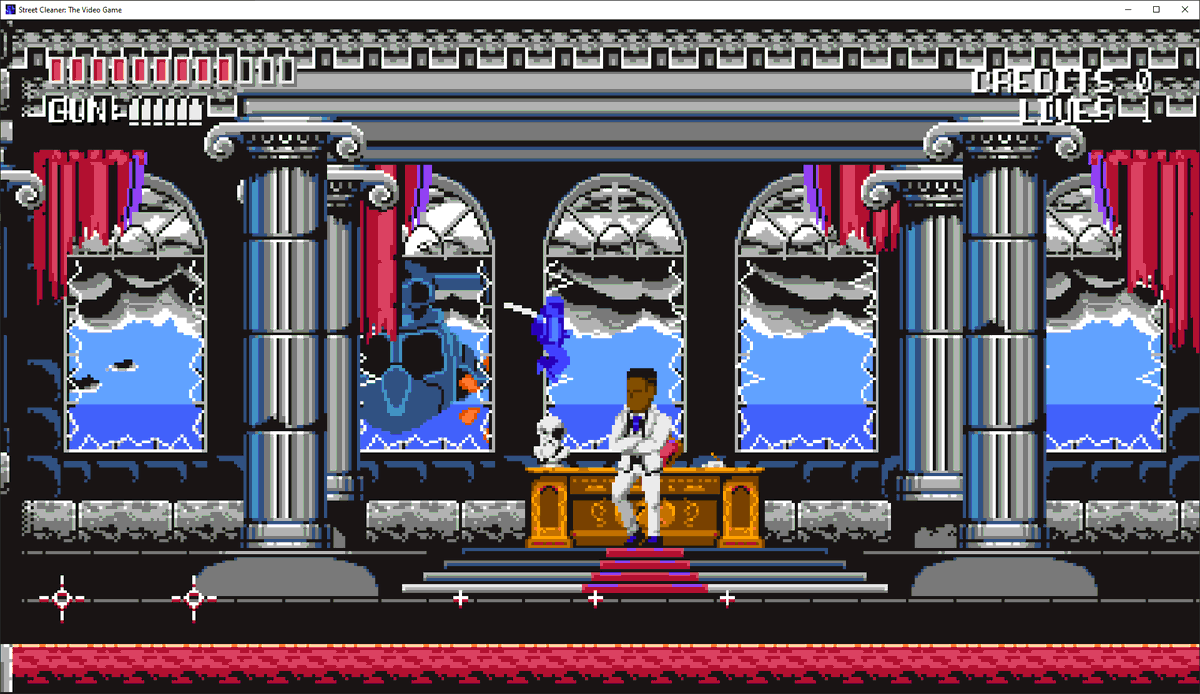 Just doing a bunch of little tweaks and surprises for MAGWest. Think it's always kinda confused people that MR Boss jumps back *behind* his desk, so I fixed that in upcoming patch!