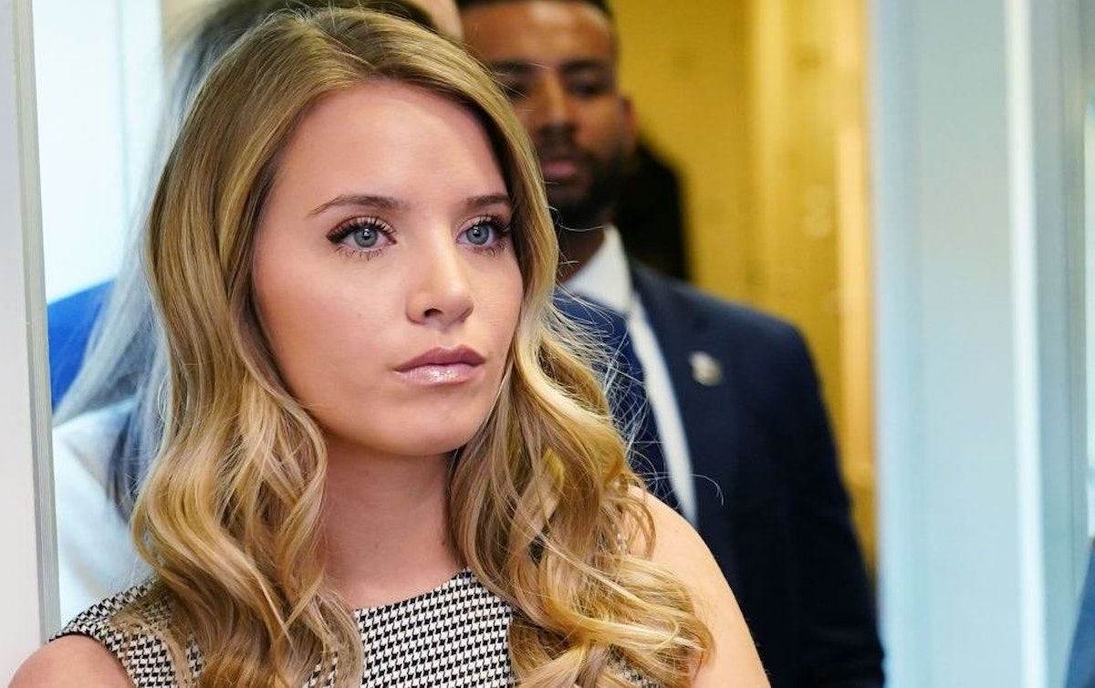 realDailyWire's tweet photo. Kayleigh McEnany’s Sister Launches New Dating App For Conservatives: The Right Stuff https://t.co/v81L6i6jTF https://t.co/6PsuOiJsg4
