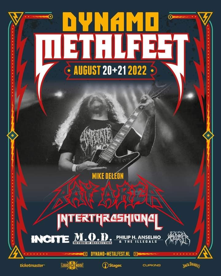 MesaBoogie's tweet photo. Heading to @DynamoMetalFest? Don't miss Mike Deleon tearing it up on stage with @BayAreaInterthrashional!
#MesaArtist #MikeDeleon #BayAreaInterthrashional
#MesaBoogie #TripleRectifier #DualRectifier #4x12Recto https://t.co/FqzwXFLNXG