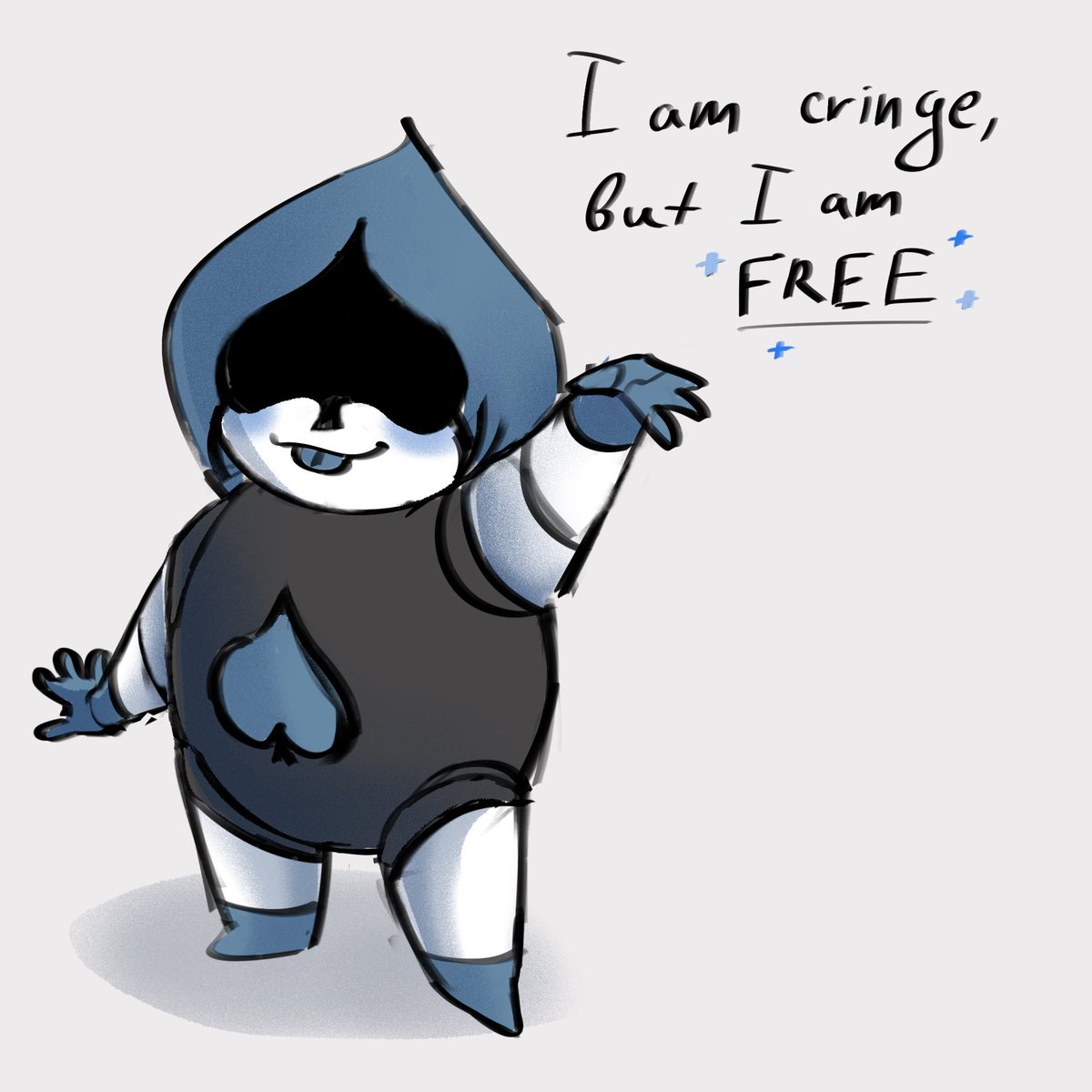 _zzuta's tweet photo. Just a lil scketch 
I started playing Deltarune and this guy is p cool

#DELTARUNE #deltarunefanart #Lancer #fanart #art https://t.co/0yAFIYYmtD