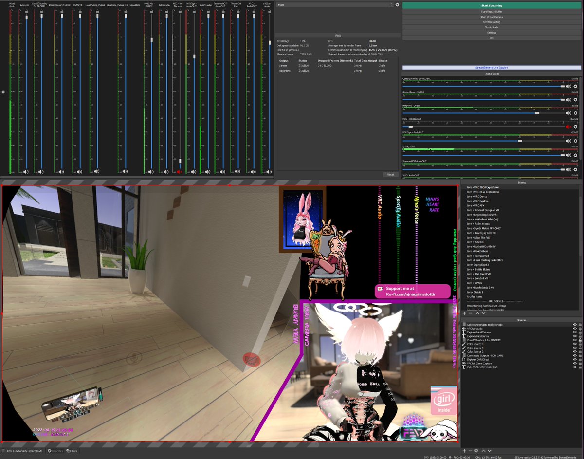 NjnaGrimsdottir's tweet photo. #VR Technology stream on setting up #VRChat / #ChilloutVR etc along with #OBS and using multi cam views to allow the viewer to get the best experience available outside of VR on #Twitch. Starting @ 22:00 UTC. #FeVRtwt #FeVR #TechnologyStream
#FluffleTech
https://t.co/HwYv5dkQTY https://t.co/xDqiw8qBl2
