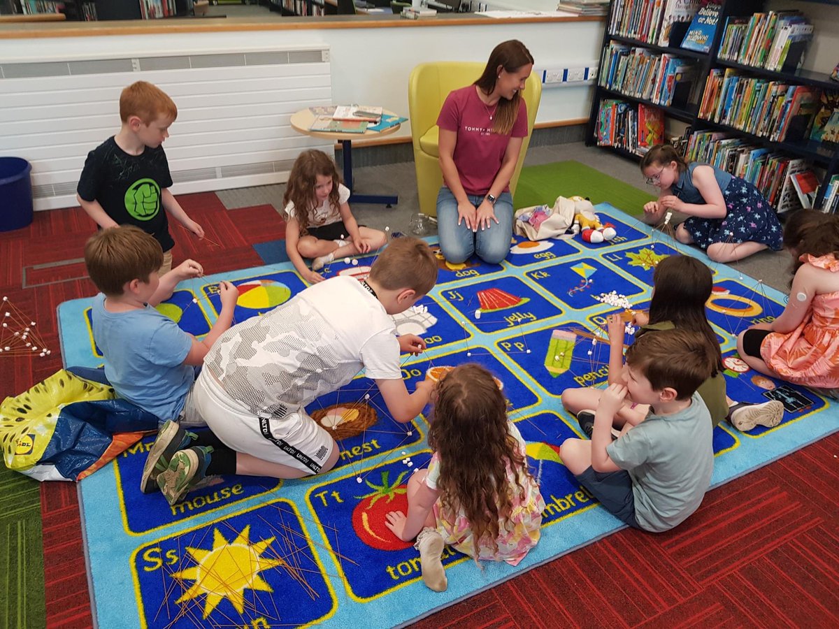4321bev's tweet photo. Had the privilege as a @STEMAmbassadors to take part in the #BigSummerRead #Gadgeteers last month at my local @LibrariesNI in #Dungiven where we built #structures and had lots of fun. More #STEM planned for tomorrow afternoon! https://t.co/n1vFHUguSy @STEMHubNI https://t.co/upIZeTaTQK