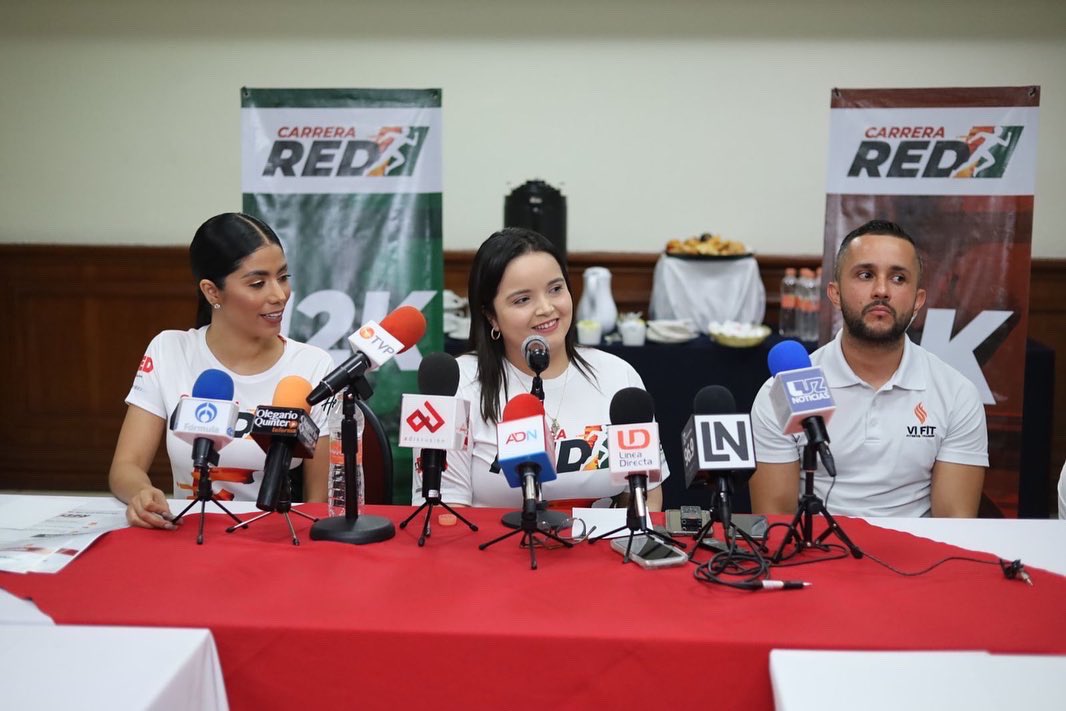CinthiaVL's tweet photo. ¡Todo listo para la #CarreraRED! La @RJXMex_SIN junto a #ViFIT estará llevando a cabo esta gran actividad deportiva el próximo domingo 21 de agosto en el @CDEPRISinaloa, inscripción y Kit deportivo gratuito. ¡No te la puedes perder! @hecbelcaballero https://t.co/6E9eB6Nbya