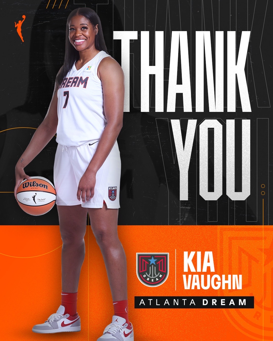 WNBA on Twitter "Kia Vaughn has announced her retirement from the 