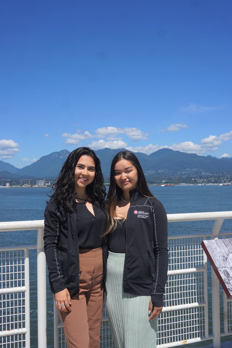 UBCartscoop's tweet photo. Co-op Student Highlight: Aimee Nguyen and Jackie Pelayoβs co-op work terms are with the @PortVancouver - they representing the Port of Vancouver at community events across the Lower Mainland, leading harbour tours and Port 101 presentations.
#educated2employed https://t.co/GgPNeMnMeR