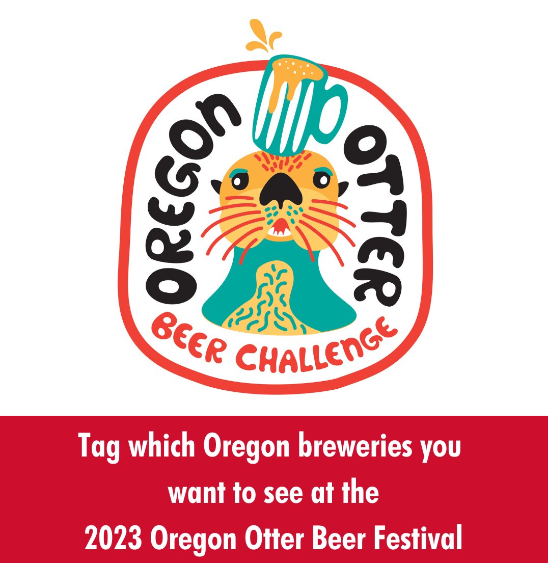 Let us know which #Oregon breweries you want to see make a #seaotter beer to fundraise for #oceanconservation --> TAG THEM IN THIS THREAD 👉🦦🍻

#OregonOtterBeerFest #OregonOtterBeer #OregonBeer #OregonBreweries #BeerFestival #Seaotters #Otters #nonprofit #OregonCoast