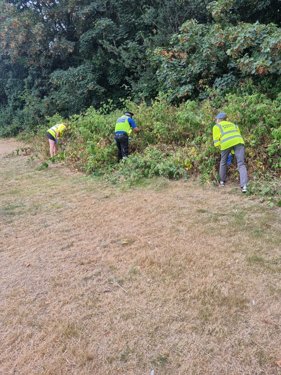 Sutton_WMP's tweet image. Sutton Vesey Neighbourhood team and the Antrobuddies street watch group teamed up 🤝, to conduct a weapon sweep of Mossy bank. Thankfully there was nothing to report 😃. 

@beaconstrollers
#SaferSummer  
#SuttonVesey
#wmp