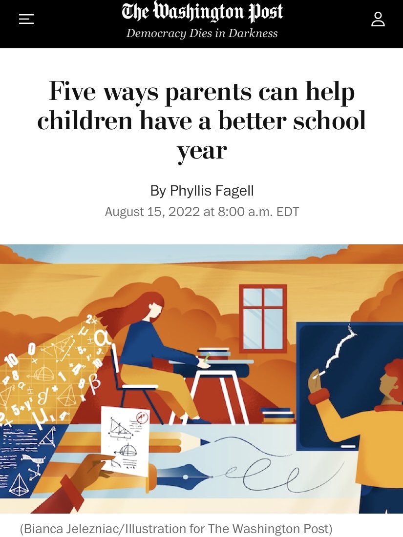 "When we say, ‘You’re not where you’re supposed to be,’ we’re saying, ‘You’re not who you’re supposed to be.' And if you survived the last 2 years, you can be successful at school. We have to keep telling kids that.” My latest article for <a href="/washingtonpost/">The Washington Post</a>. washingtonpost.com/parenting/2022…
