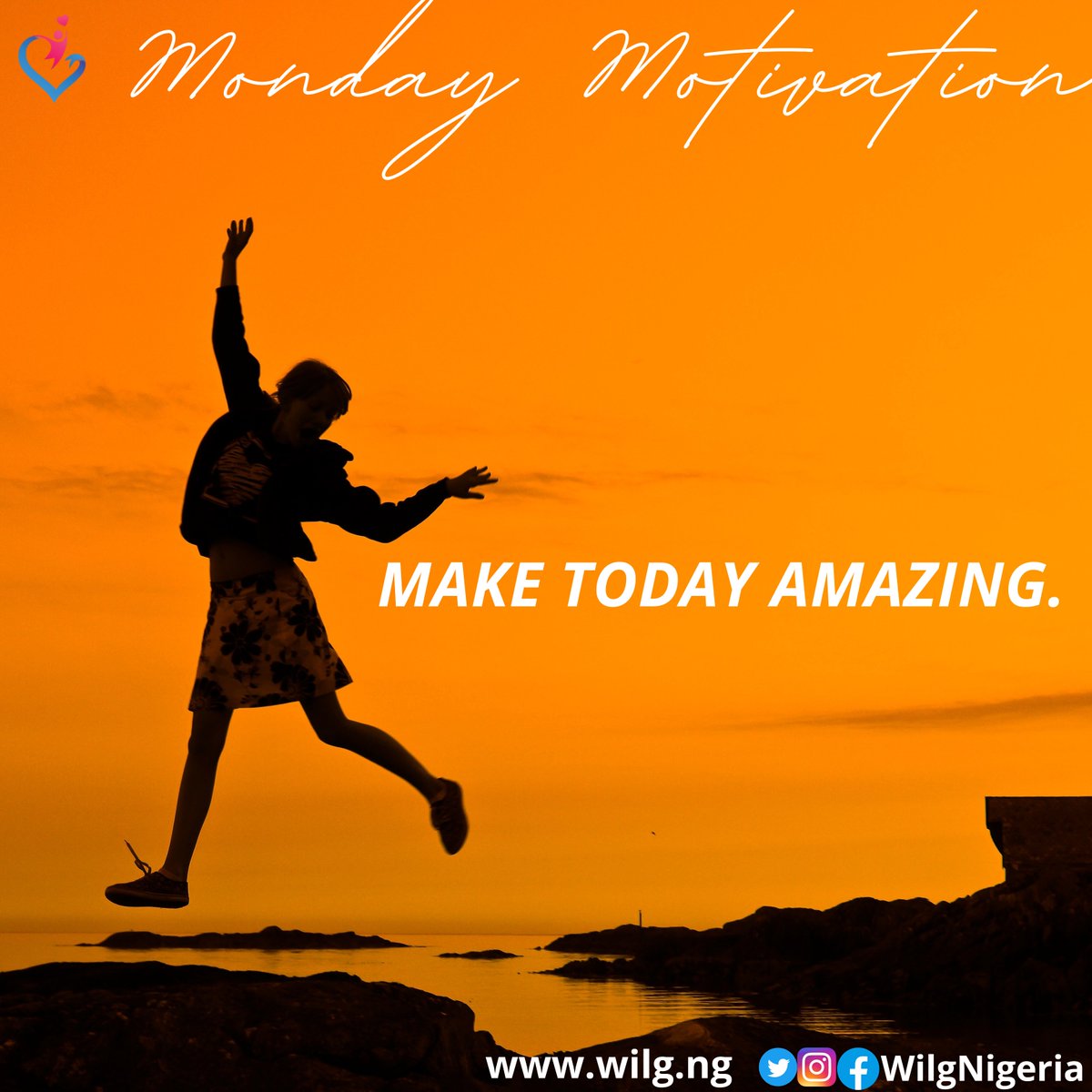 WiLGNigeria's tweet photo. Make today amazing.💃🕺
#GenerationEquality #October #WiLGNigeria #womensrights #humanrights #2022 #Advocacy #wilglearningspaces #youths #Nigeria #MondayMotivation #MondayVibes #mondaythoughts https://t.co/H3qyr73Z4f
