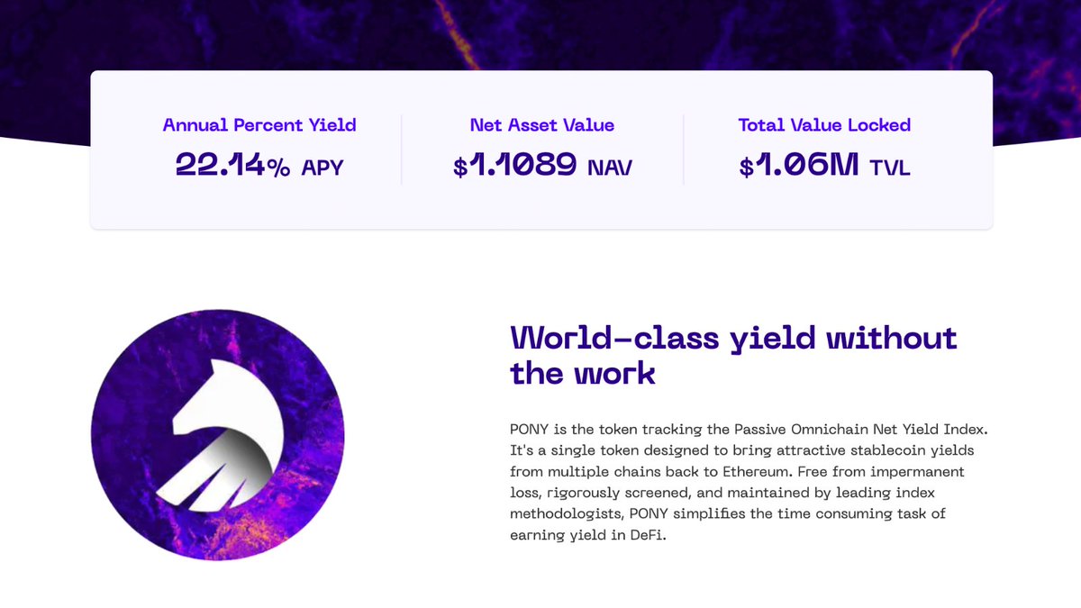 Pony Finance tweet media
