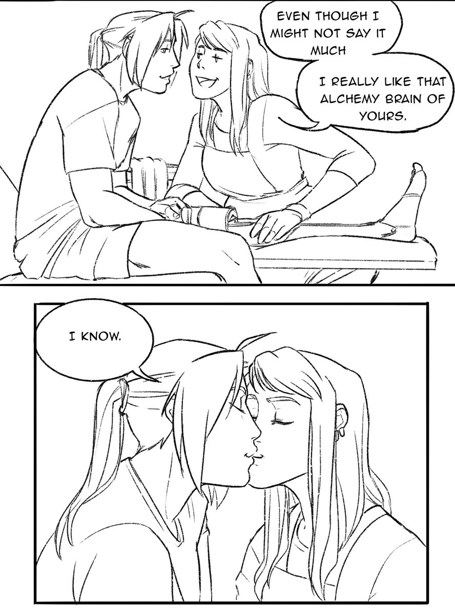 Here's an old edwin comic that I'll probably never finish. I love these nerds 🥲 
