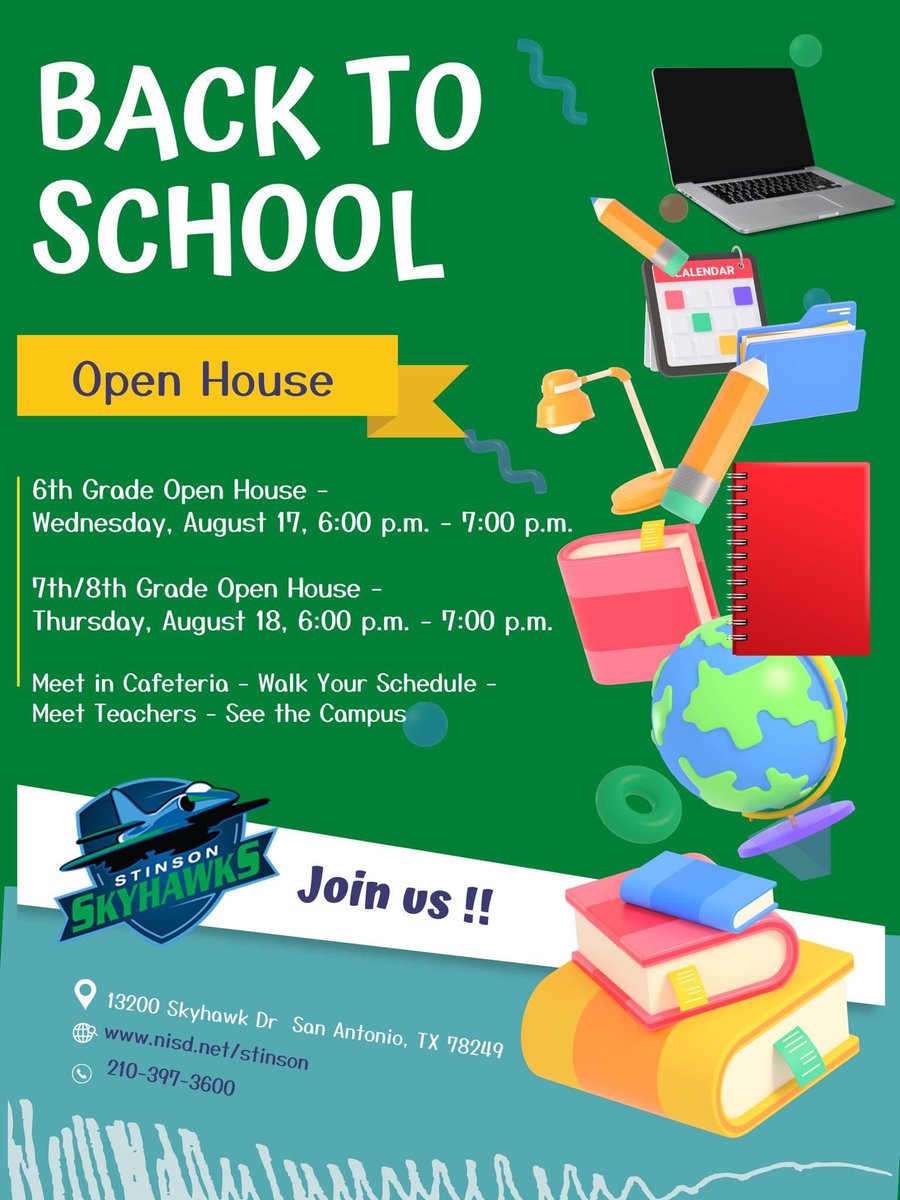 #backtoschool #stinsonskyhawks #openhouse2022 #imsogladwehadthistimetogether