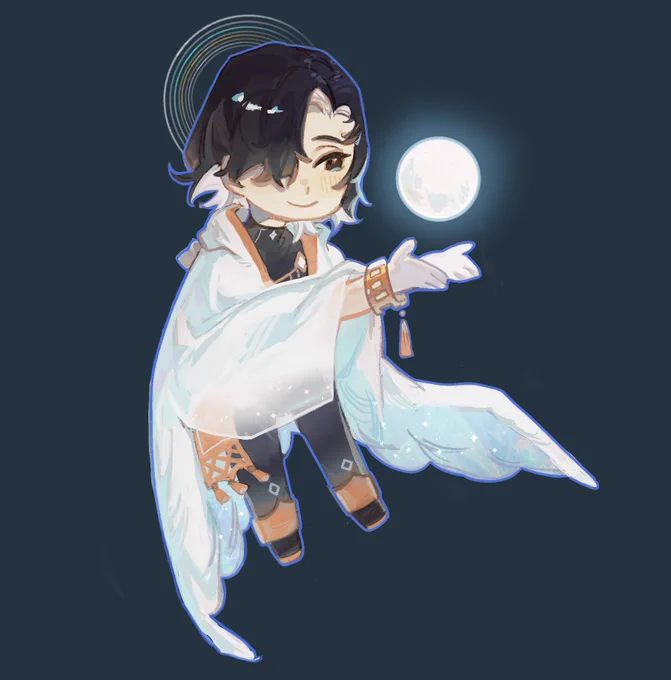this is for a thing on my IG so i also made a cheeb  of  my  son   look at him 