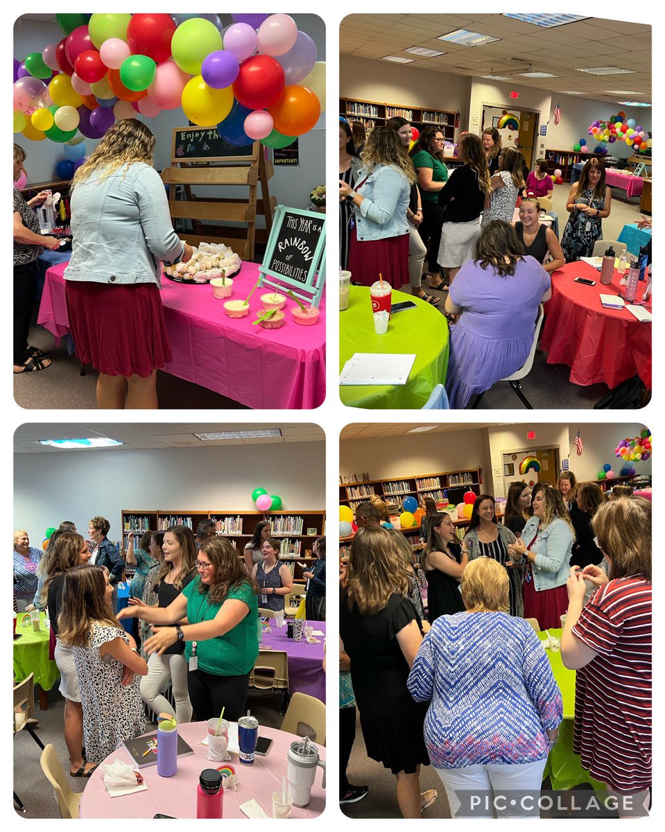 LKapuchuck's tweet photo. The @LIONSMES staff is back together! My principal heart is so happy! Bring on the 22-23 school year! #MESFamily https://t.co/E3YXg9HHpX