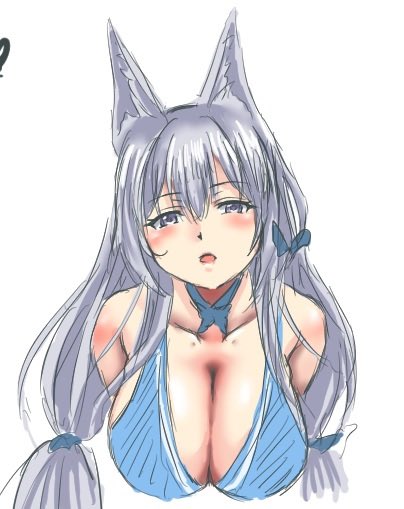 信濃
でかい!さすが戦艦の装甲!
あまり目を全開にはせず、いつもぼーっとしてる印象。
わかると言っちゃわかるけど、だから復刻のアニメ演出は微妙な違和感があったw
酒には弱くは無いものの、朝にはめっちゃ弱そう。
眠そうな子≒美人の印象を勝手に持ってはいるが、この子はそれを裏切らない 