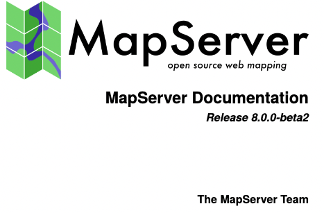 mapserving's tweet photo. Proud to help announce the massive MapServer 8.0.0-beta2 release (the first public beta announcement), with so many goodies (and updates to the website documentation also of course!).  Announcement: https://t.co/E6Nk7clvxa #foss4g #ribbon #sharing https://t.co/XshtmRPDnF
