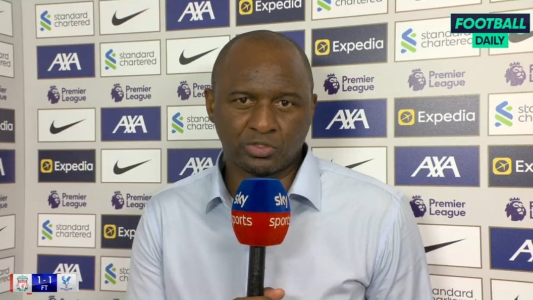UPYOURARSENAL04's tweet photo. Patrick Vieira: "Our first 2 games, we played against 2 teams fighting to win the Premier League." 😎🤙 https://t.co/4WxkEs5vh0