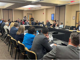 NV_OWINN's tweet photo. The Governor's Workforce Development Board #GWDB met last week to discuss efforts to diversify & strengthen Nevada's workforce. @GovSisolak spoke about the need for public & private partnerships so all Nevadans have the skills they need to meet employers' demands. (1/4) https://t.co/PZYepmn6VA