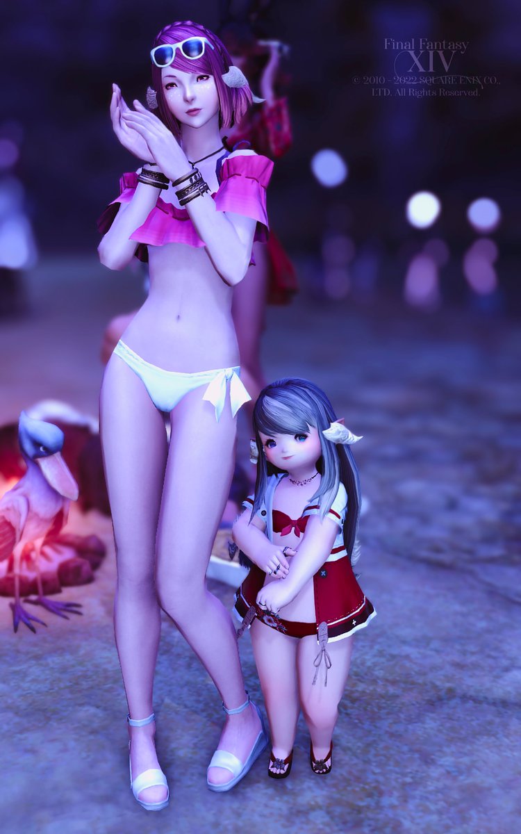 ChibiBlu's tweet photo. 13/19

#XIV_PICTCLIP #GPOSERS #EorzeaPhotos #おはララ #LaLaFell  #FFXIV #aurabeachbash
 #aetherartparty https://t.co/lIDNIxKd07