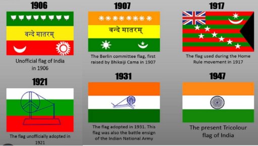 ShaikhFaiz8460's tweet photo. Know your flag, and the Tricolor’s rich history. The History of Indian Flag is of bravery, sacrifice and fighting with Invaders.
#75AndBeyond https://t.co/t0SSPMof8f