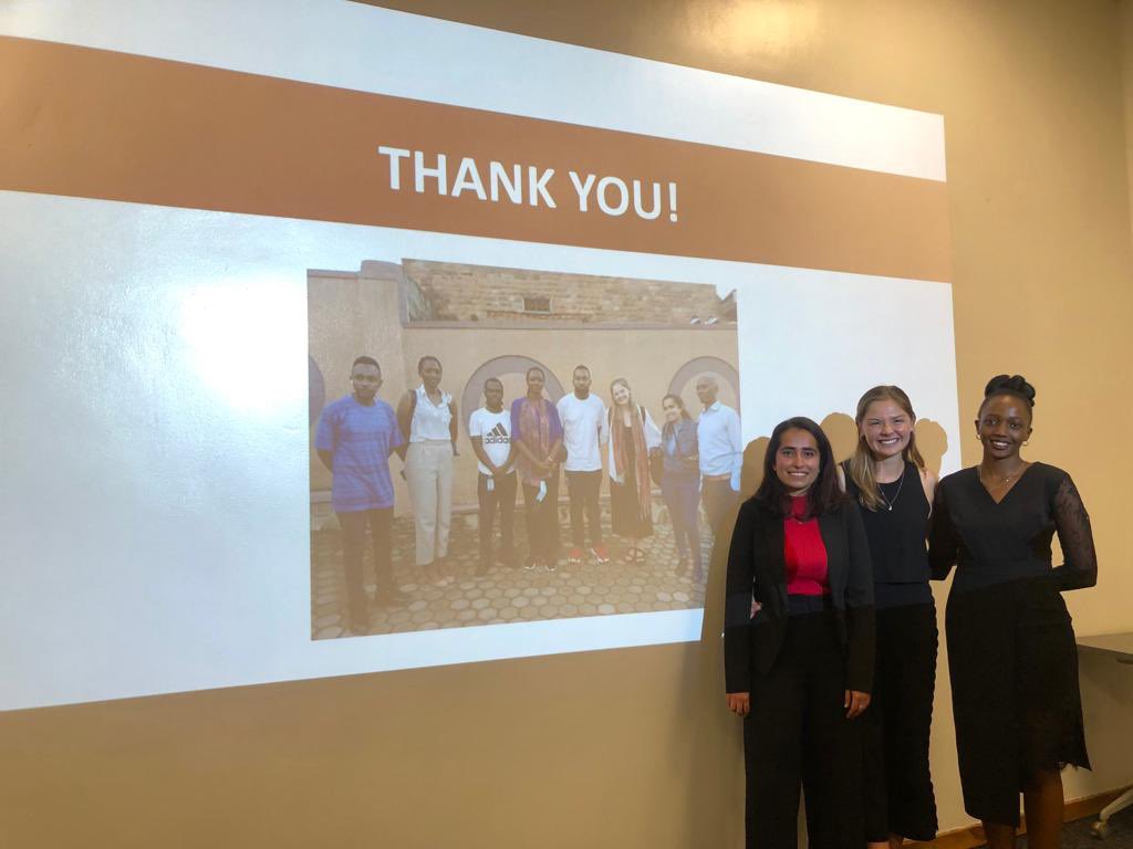 Congratulations to Jenna, Shagun &amp; Moureen on successfully defending their research study. Their study focused on understanding the #SRH barriers &amp; recommendations of #MSM &amp; #transwomen in Rwanda. We look forward to the application of their findings in #SRH programs &amp; policy