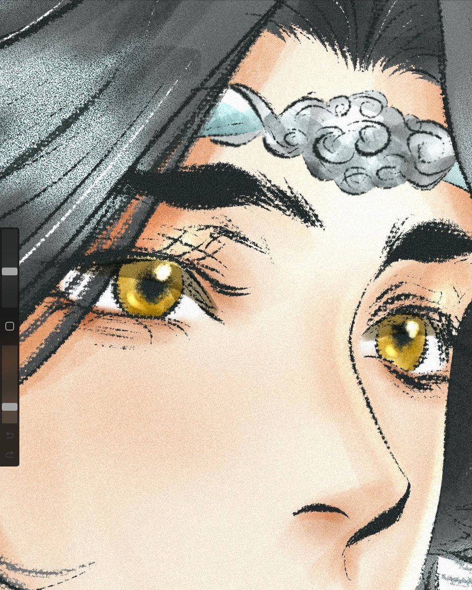 Close-up of Hanguang Jun’s eyes since so many of you had such amazing things to say ✨✨✨✨

#MoDaoZuShi