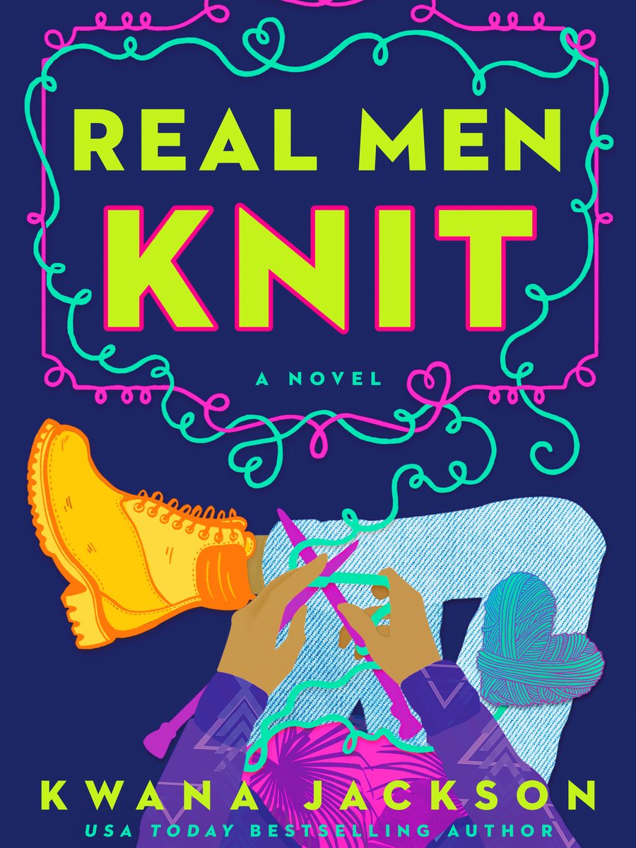 CarnegieStout's tweet photo. #BookOfTheDay "Real Men Knit' by @KwanaWrites. When his foster-turned-adoptive mother suddenly dies, Jesse struggles to keep the doors of her beloved Harlem knitting shop open with the help of a part-time staffer with a secret crush. https://t.co/KgQCwSPaCd
#Romance #RealMenKnit https://t.co/LwqVyP8AFc