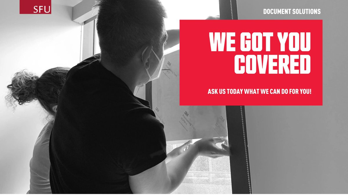 SFUAncillary's tweet image. As part of Ancillary Services, Document Solutions comes with services beyond print. We offer consultation, design, bulk mailing, installation and other services as addons. Ask us today what we can do for you!

#docsol #morethanprint #wegotyoucovered