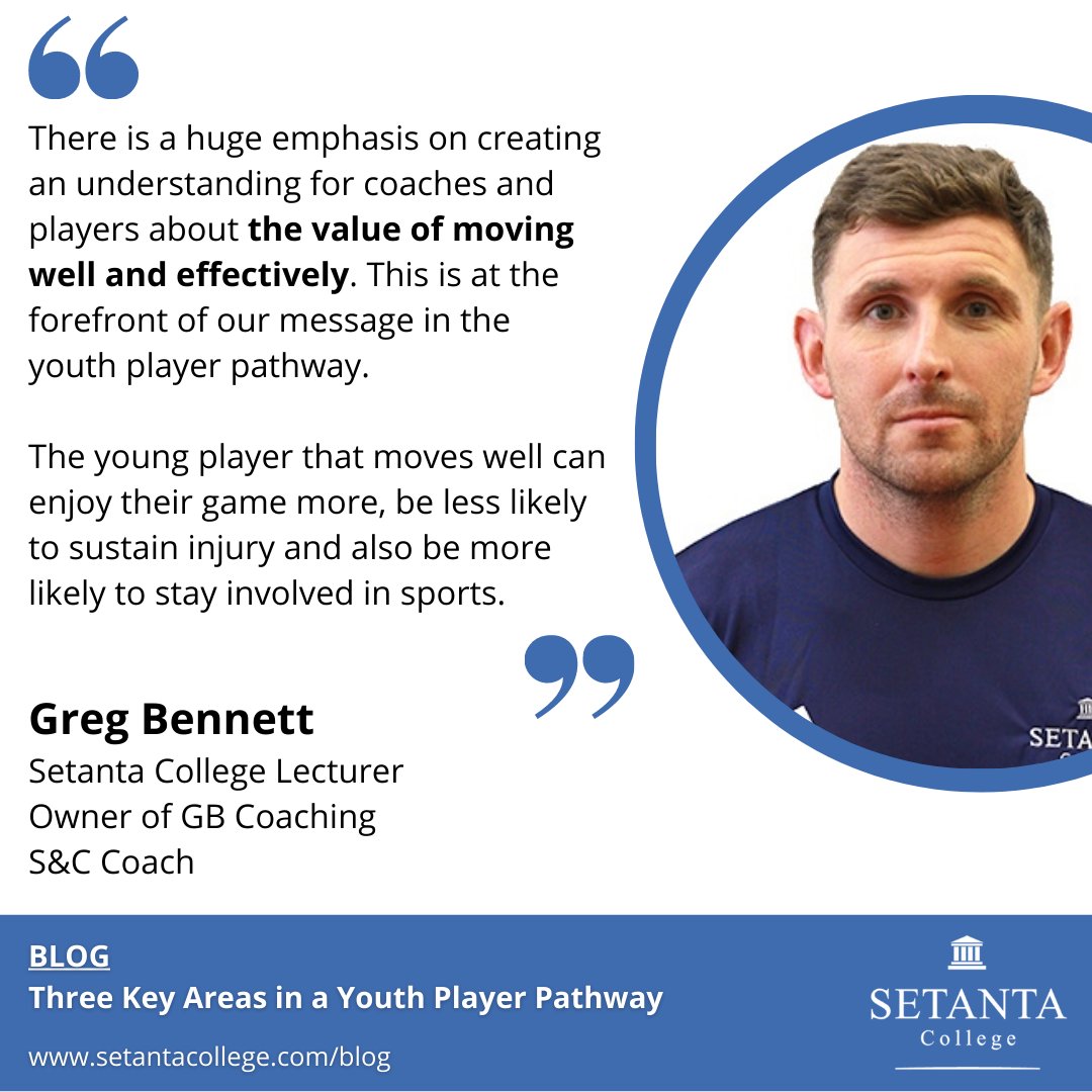 SetantaCollege's tweet photo. An excerpt from our recent article from Greg Bennett, 'Three Key Areas in a Youth Player Pathway'.
The full blog is available to read here: https://t.co/Oo0ZrKWSEi
@coaching_gb
#YouthDevelopment #SetantaCollege https://t.co/arKf9TxF7p