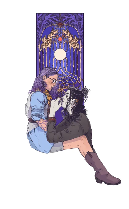 Imogen and Laudna #criticalrolefanart #imodna 