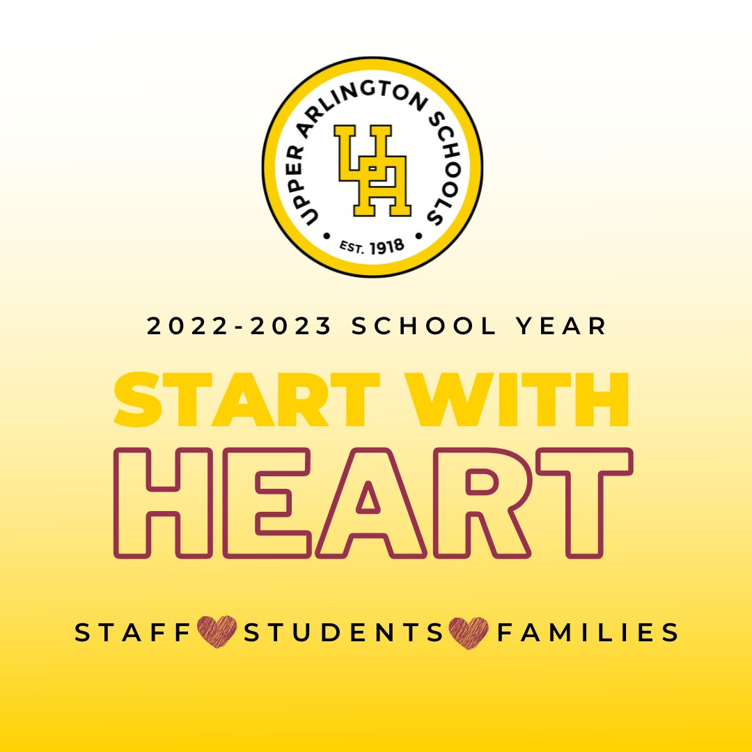 It's always a great day to be a Golden Bear - and it's especially true this week, as we welcome back our students for an amazing year in our schools! Let's #StartWithHeart as we challenge and support every student, every step of the way. #ServeLeadSucceed