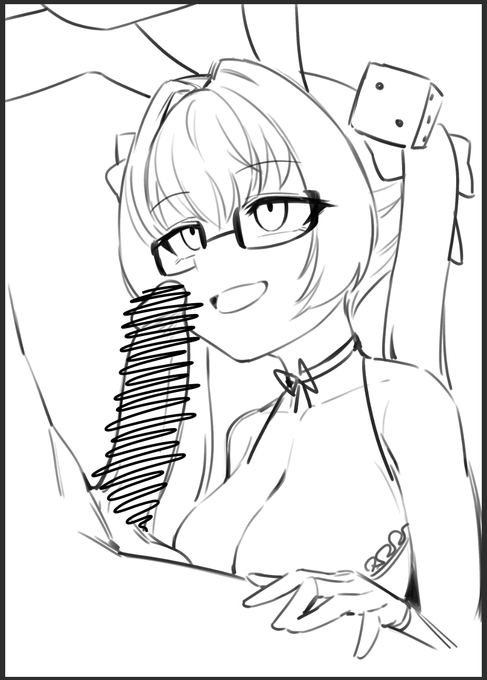 WIP🐇久々にSkeb描いてます 