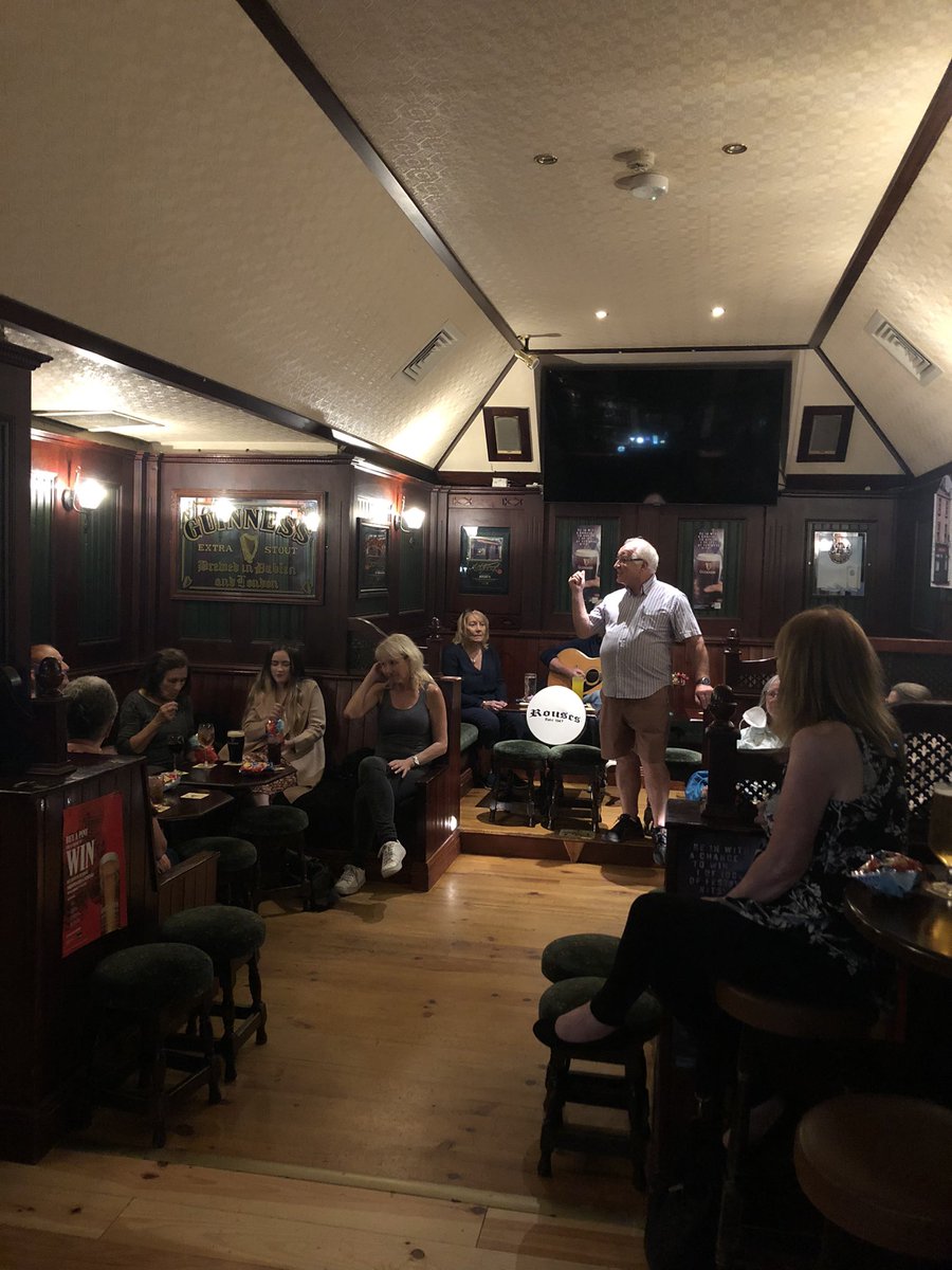 lh_Trafalgar's tweet photo. Having the craic at Rouses Pub Ballina on the @CostSaverTours Irish Wonder trip #csmyway Last week we would have me the US Ambassador here ! @USAmbIreland Sláinte from us all. https://t.co/GJ1OhkudL8