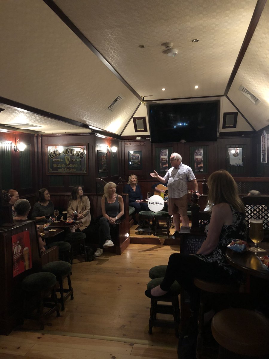 lh_Trafalgar's tweet photo. Having the craic at Rouses Pub Ballina on the @CostSaverTours Irish Wonder trip #csmyway Last week we would have me the US Ambassador here ! @USAmbIreland Sláinte from us all. https://t.co/GJ1OhkudL8