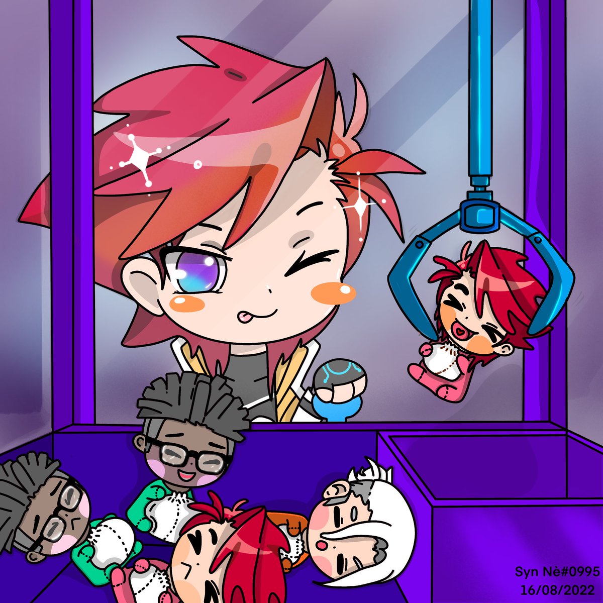 BaeSynA's tweet photo. This is my art for the contest. Hope u guys like it. #WeareHope @Arudoteth @09TheKid_ @kyxro_o @yunyeye @cameael https://t.co/tNCriTWQcI