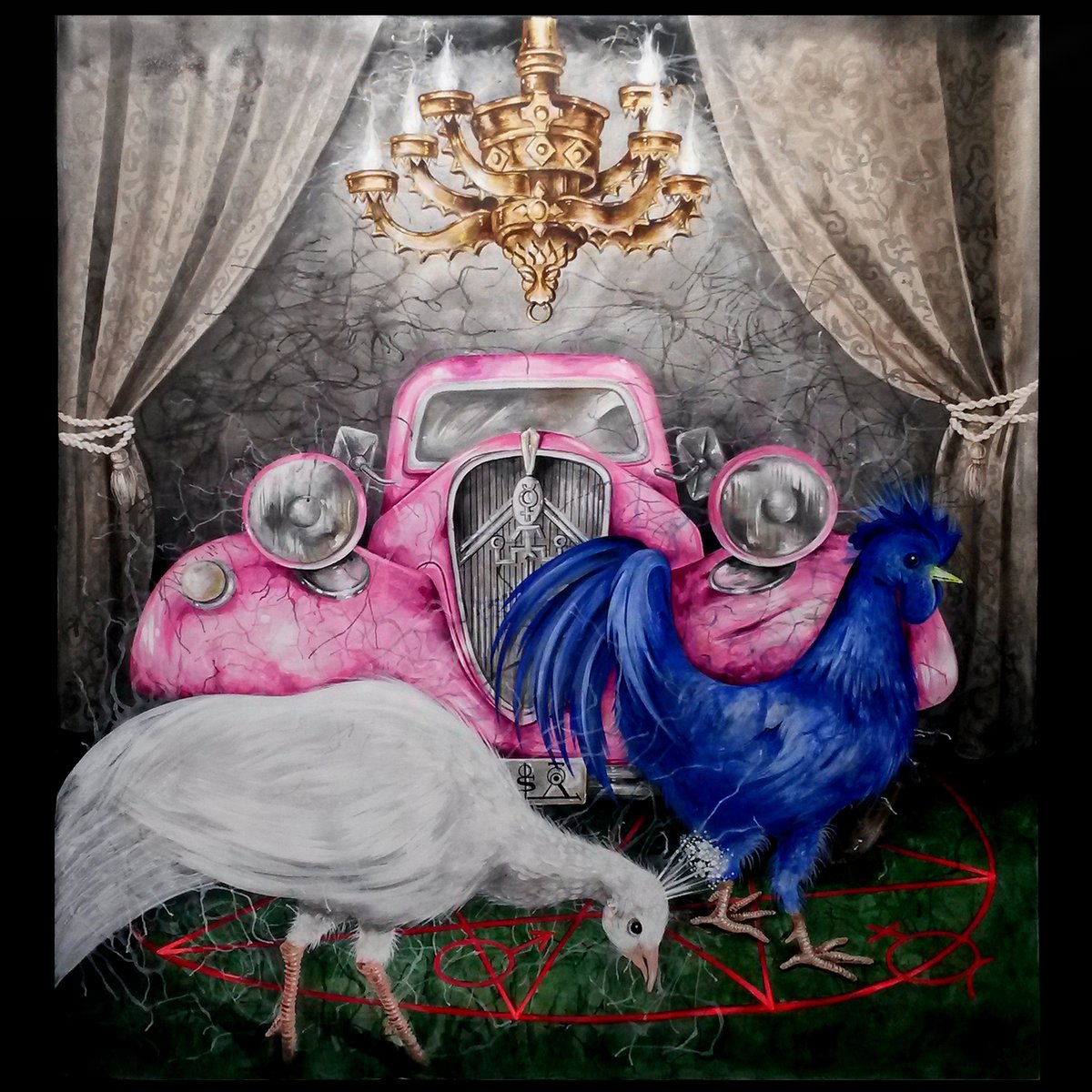 AmiraArte's tweet photo. title: Cerimonial Magic
size: 117 x 107 cm.
tecnique: acrylic on canvas + wood frame.
year: 2017
price: 4.480 euro
AVAILIBLE
tag: #contemporaryart #contemporaryartist #visualartist #contemporaryartgallery #artforsale #artdealer #losangelesartist #UKartist #artgallery #artpainting https://t.co/zU8XLFU2IP