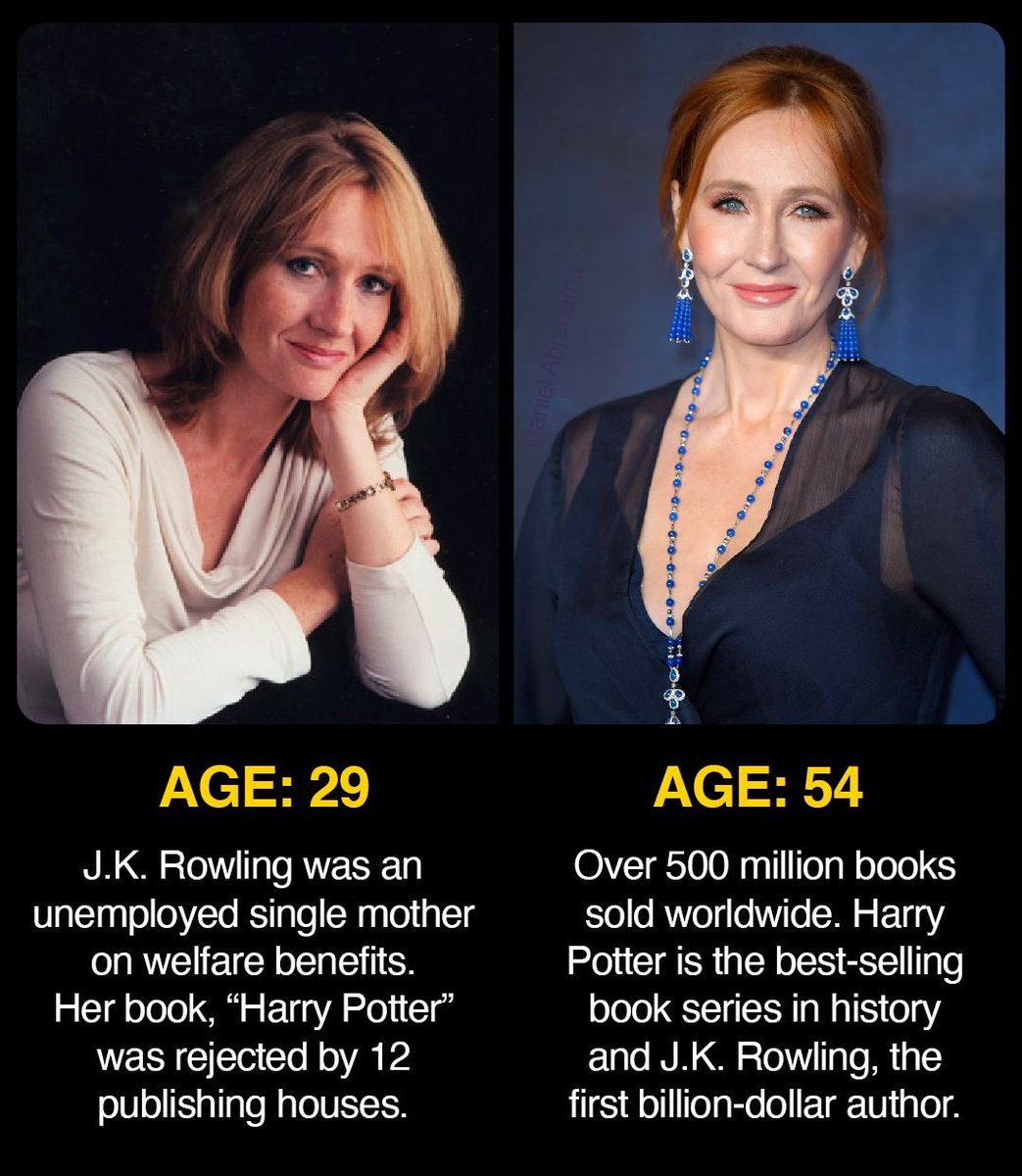 HarkiratKukreja's tweet photo. "By every usual standard, I was the biggest failure I knew."

- J.K. Rowling

#nevertoolate https://t.co/PCXgMqo0FS