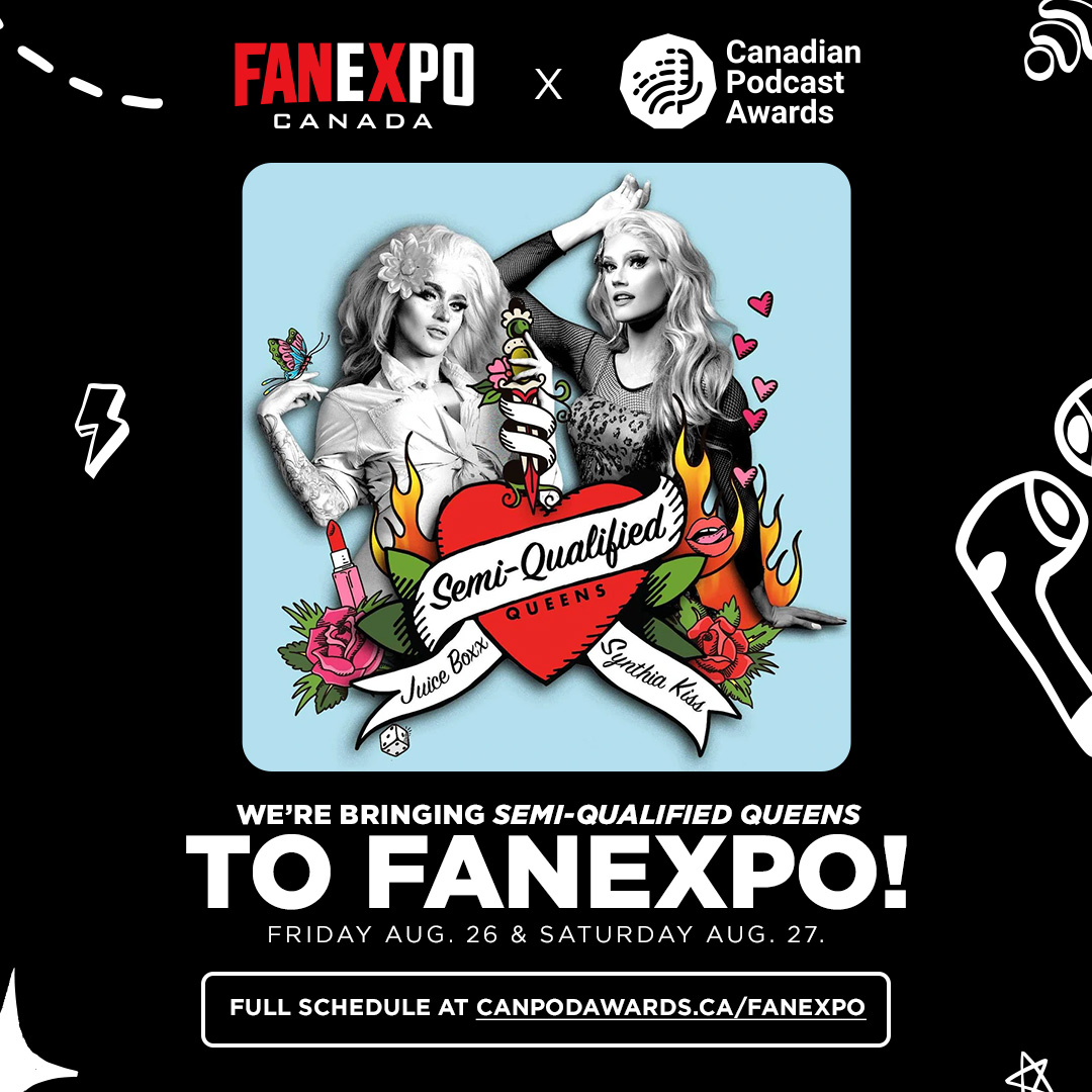 CanPodAwards's tweet photo. Come on @FANEXPOCANADA. Let's get sickening! https://t.co/b33qn0YjD2