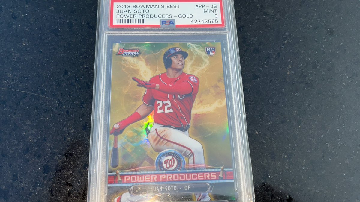 2624Nick's tweet photo. Juan Soto Update X-Fractor /99 $2.1K
Comps Attached 
Soto Gold /50 $550

Will Ship OverNight 

If interested in both DM 
@sports_sell @SportsSell3 @Hobby_Connect @HobbyConnector 
Retweet’s Appreciated https://t.co/dsU81wFft9