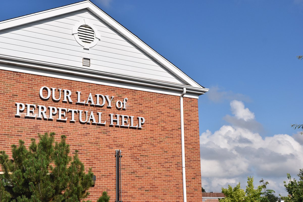 OLPHWarriors's tweet photo. A new school year is upon us ... our teachers and staff are here for In-Service meetings this week AND we have a NEW sign on our Carrollton building on Glenview Road! β #olphstrong https://t.co/wjyLxONRpQ
