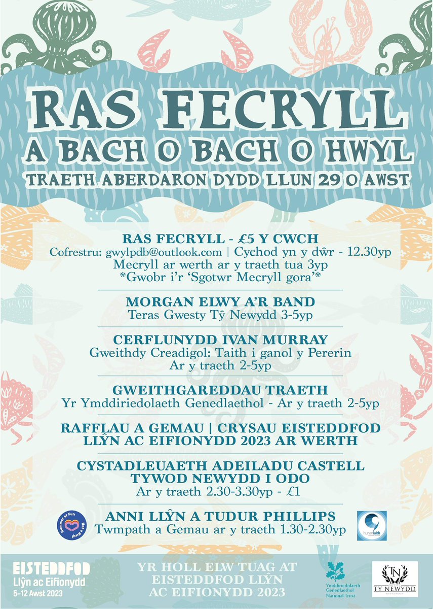 GwylPDB's tweet photo. Dewch draw i Aberdaron ar ddydd Llun Gwyl y Banc. Dewch a chwch hefo chi. https://t.co/Rh0rgiq4tQ