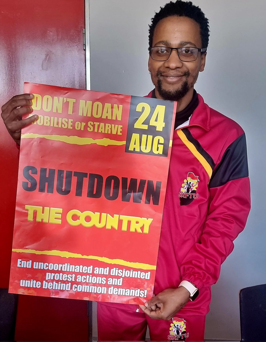 Don't moan, Mobilise or Starve.
#NationalShutDown