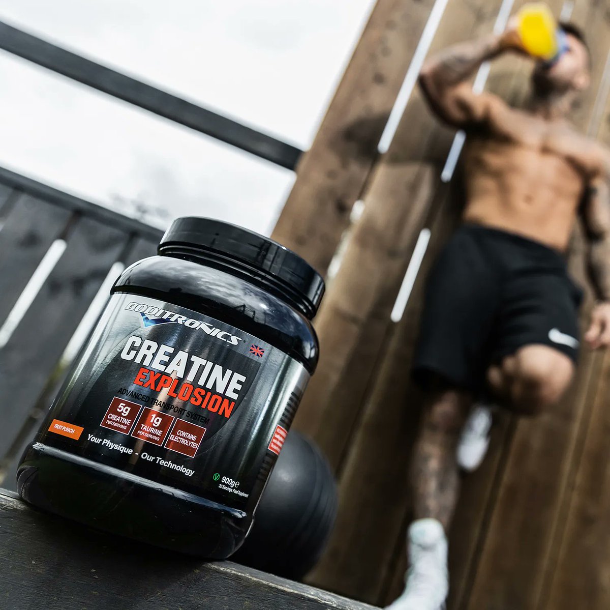 BoditronicsLTD's tweet photo. Bodipure Creatine 

Our Bodipure Crestine is designed to bring you the purest Creatine and most effective creatine supplement available. The 100% micronised Creatine Monohydrate is HPLC tested and analysed for 100% purity and is the very best Creatine Monohydrate available. https://t.co/hDZ3BV0BCG