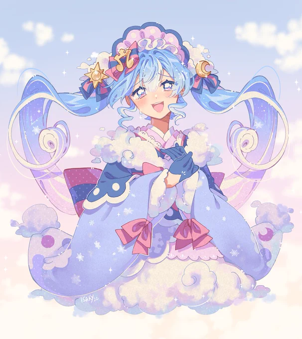 Thank you! ;;#雪ミク #初音ミク #雪ミク2023 